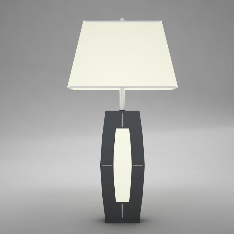 lamp 10 Low-poly 3D model_5