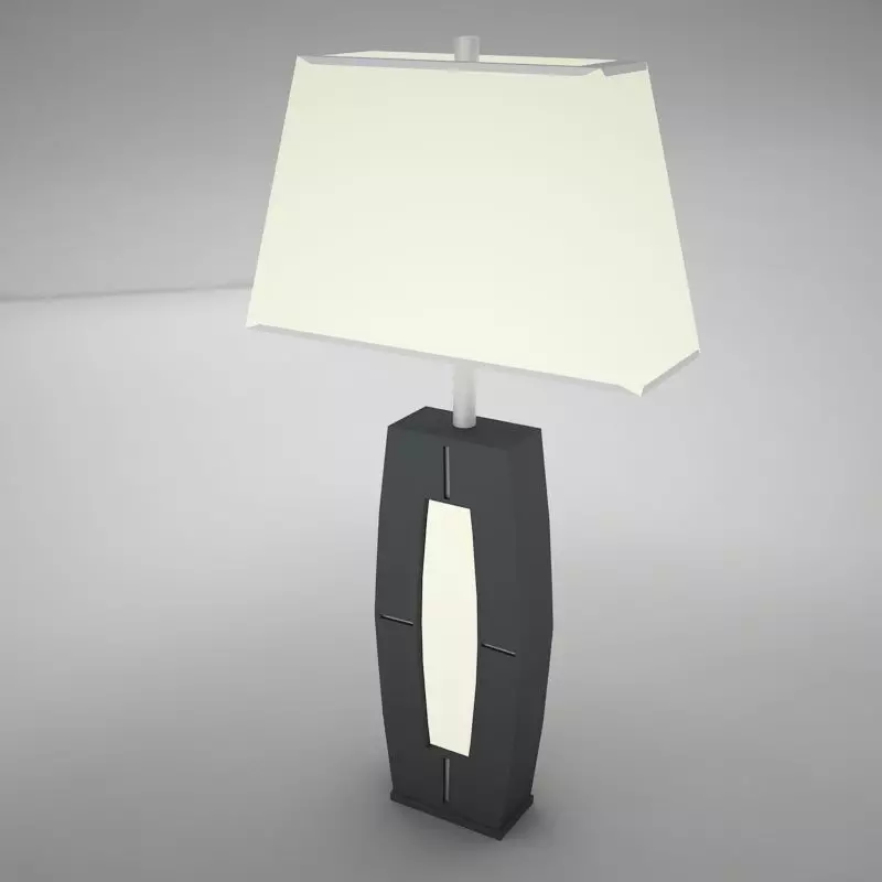 lamp 10 Low-poly 3D model_0