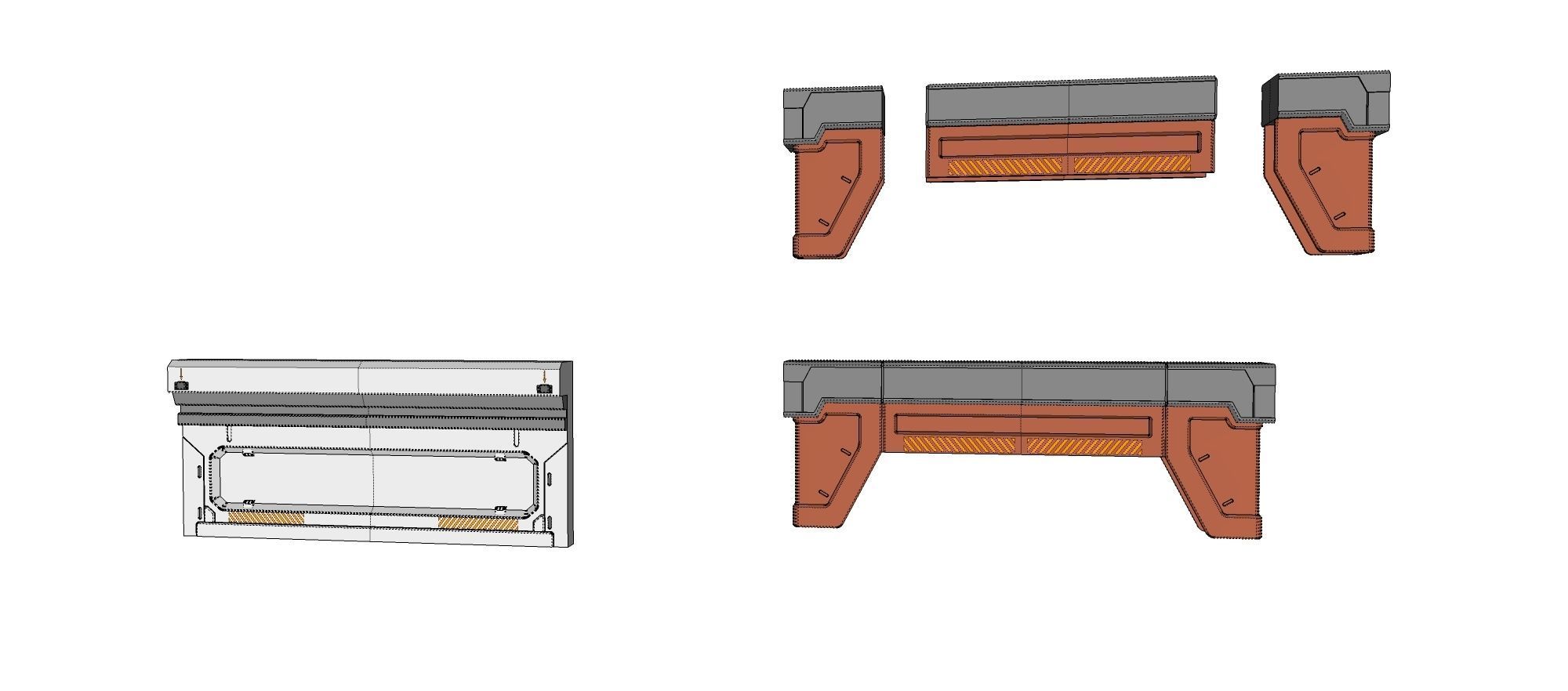 sci-fi Architecture kitbash 29 3D model_27