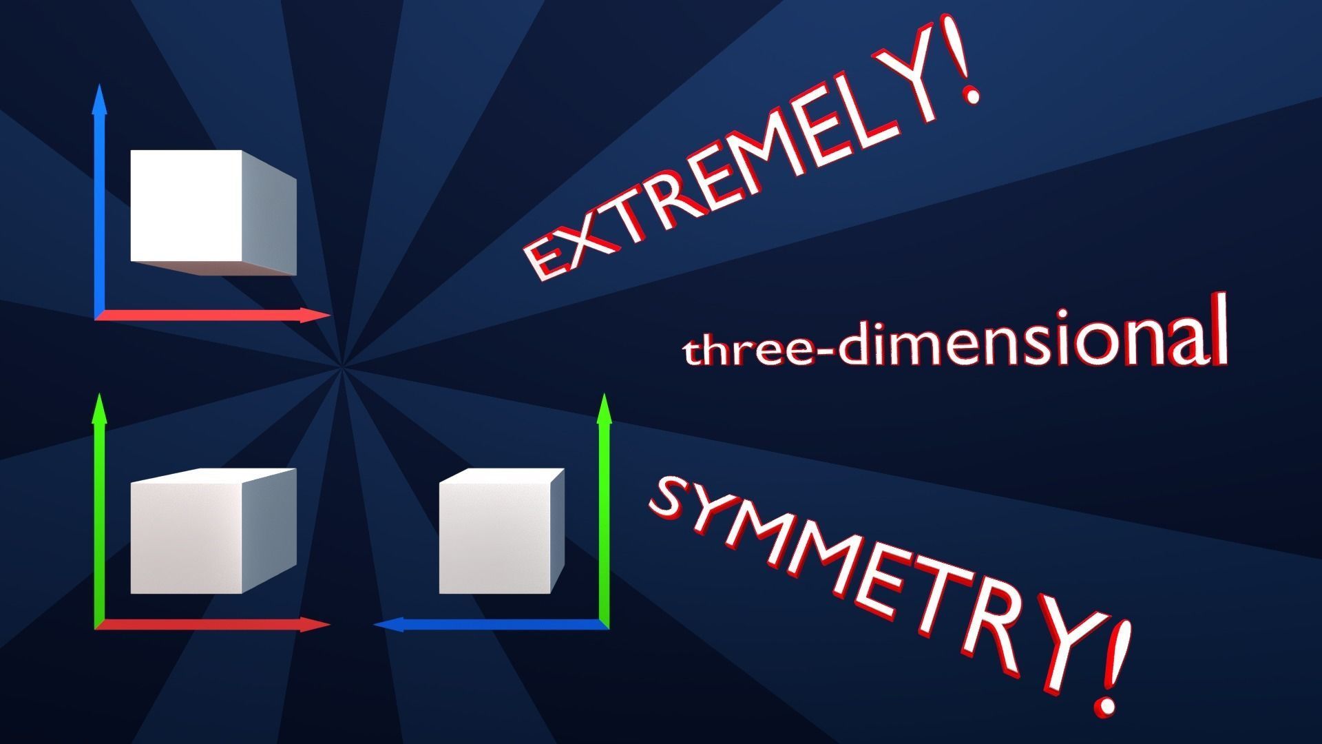 Super awesome high detailed low-poly cube Low-poly 3D model_1