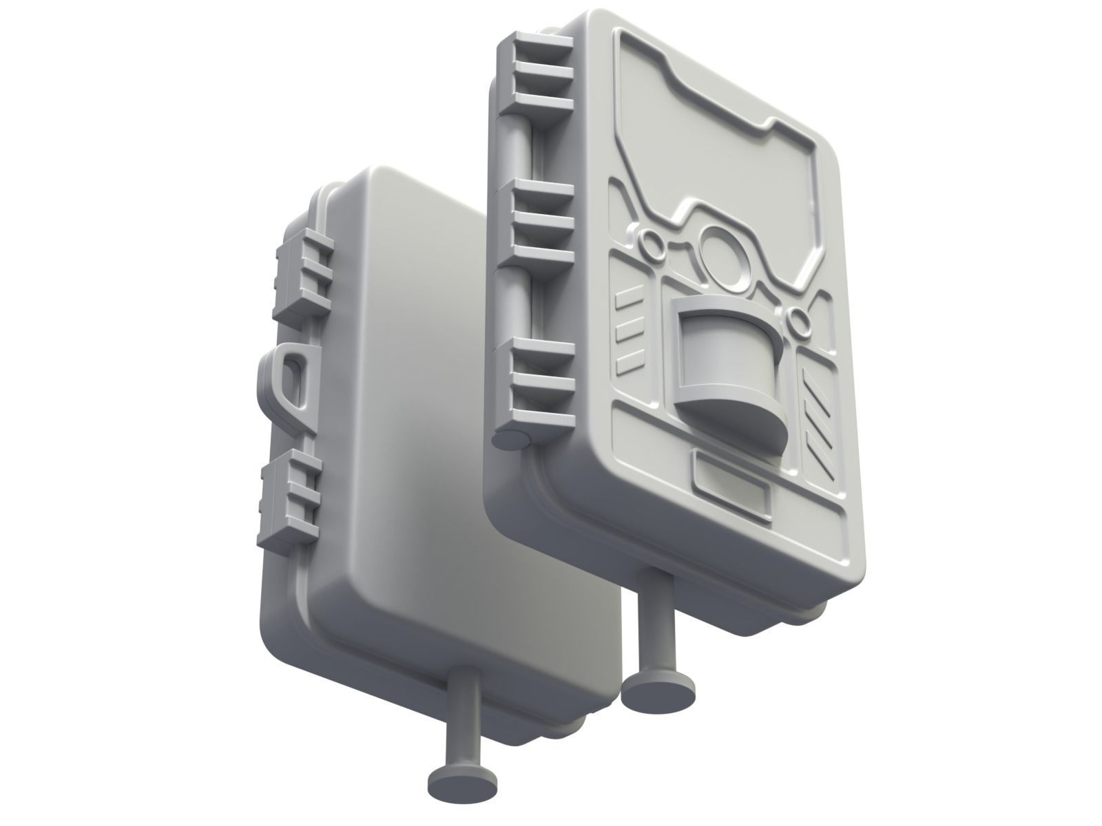 Wildlife Trail Camera 3D model_10