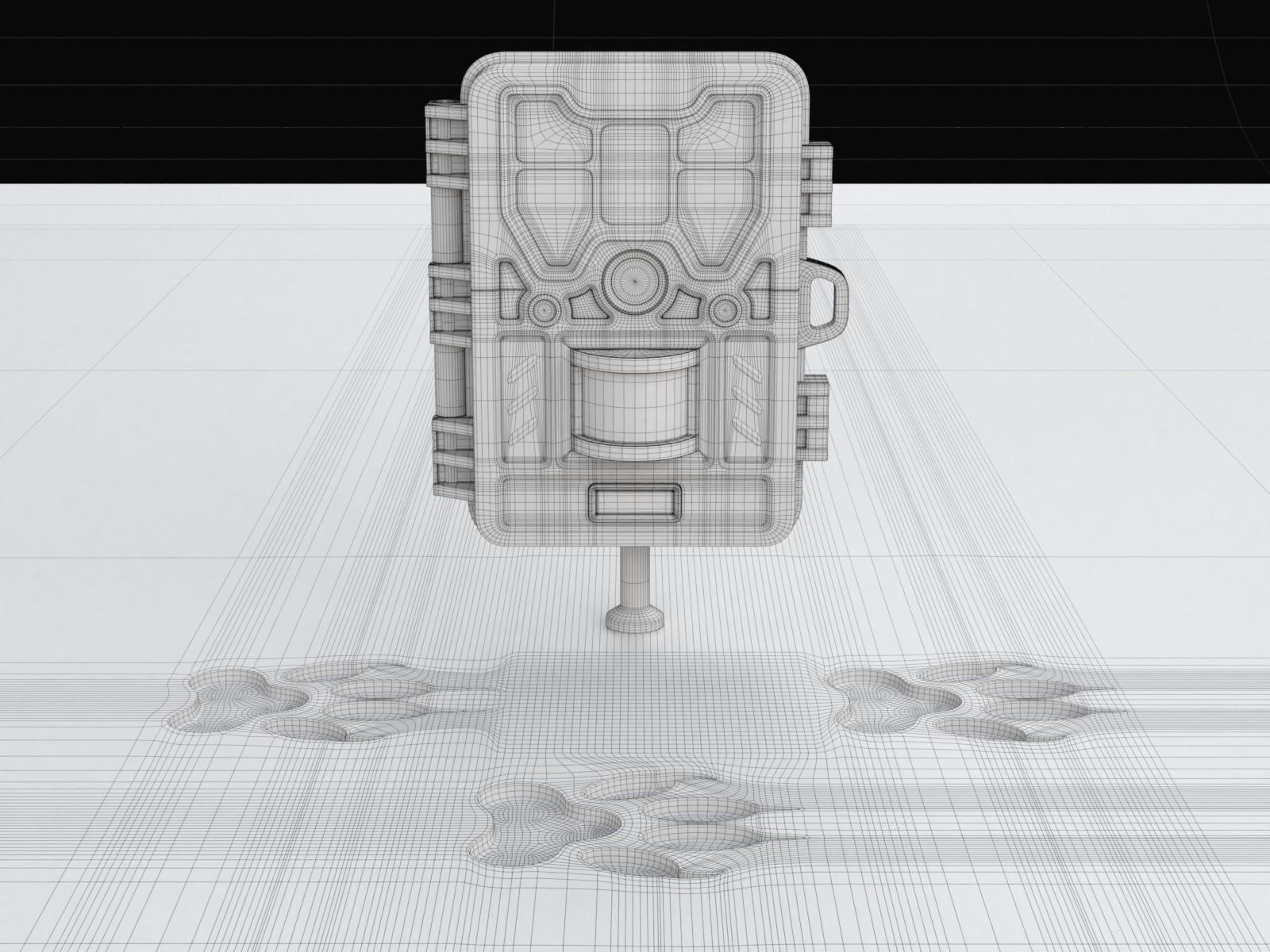 Wildlife Trail Camera 3D model_19