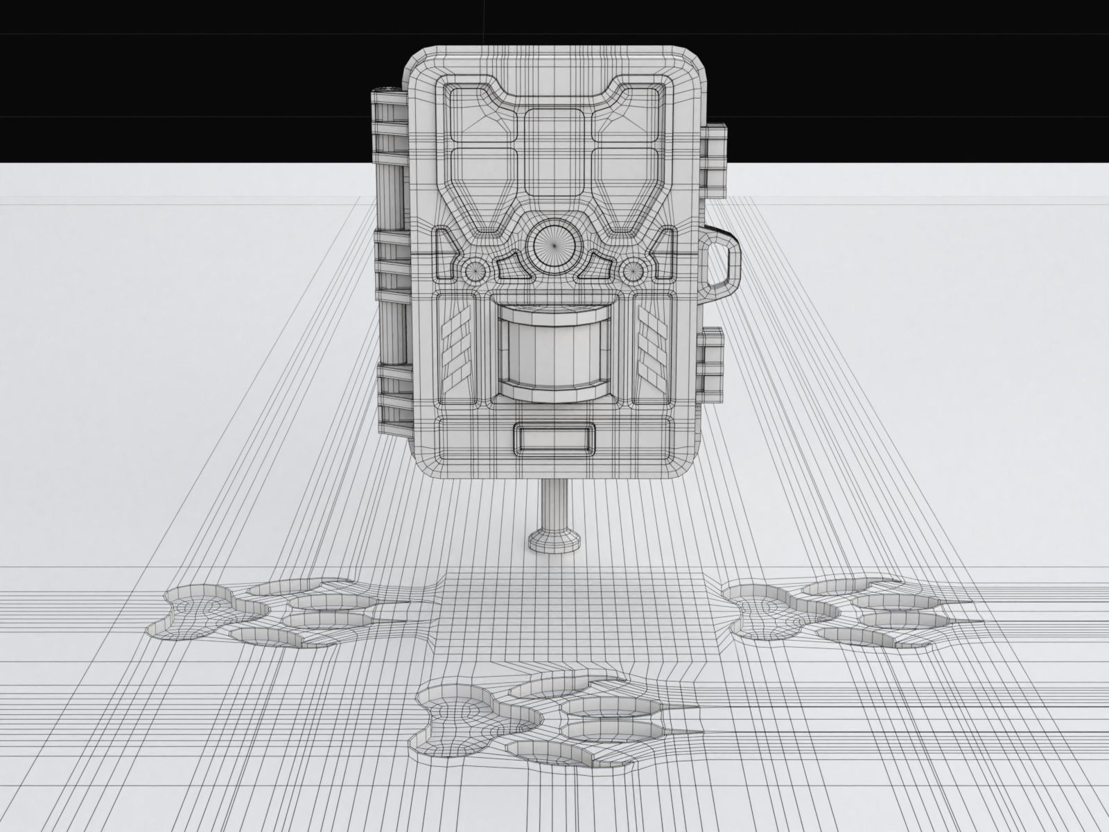Wildlife Trail Camera 3D model_15