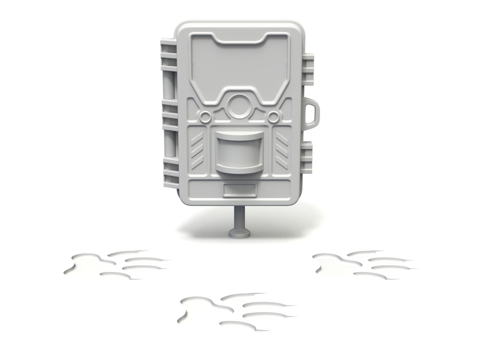 Wildlife Trail Camera 3D model_6