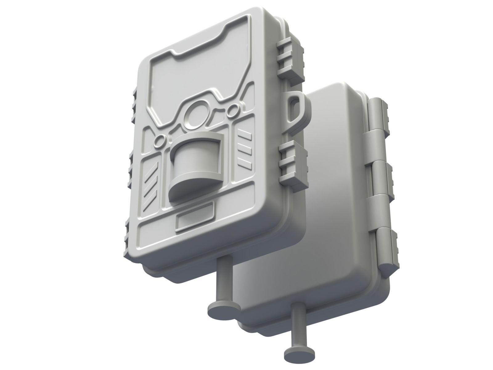 Wildlife Trail Camera 3D model_9