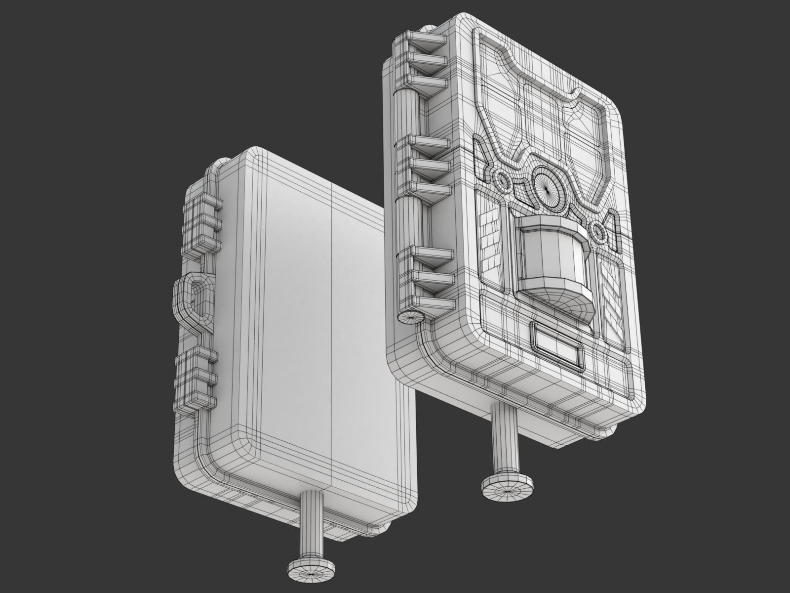 Wildlife Trail Camera 3D model_17