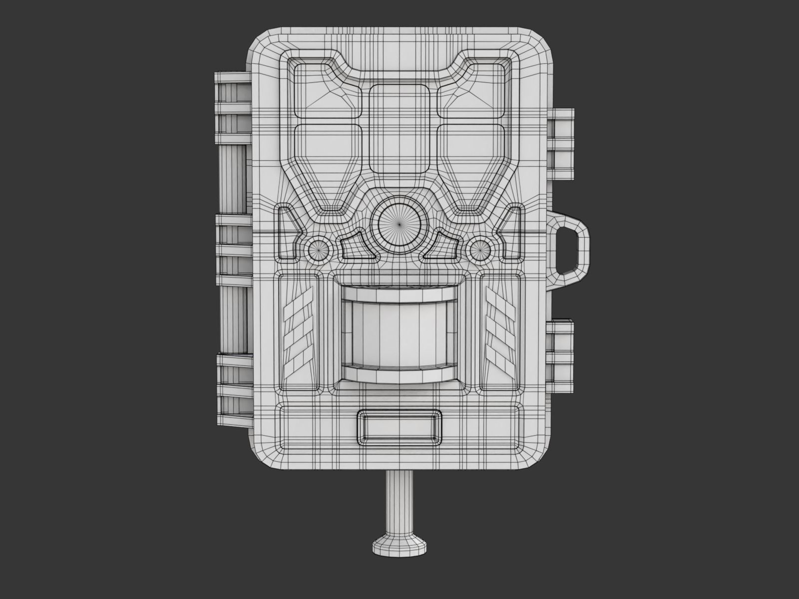 Wildlife Trail Camera 3D model_16