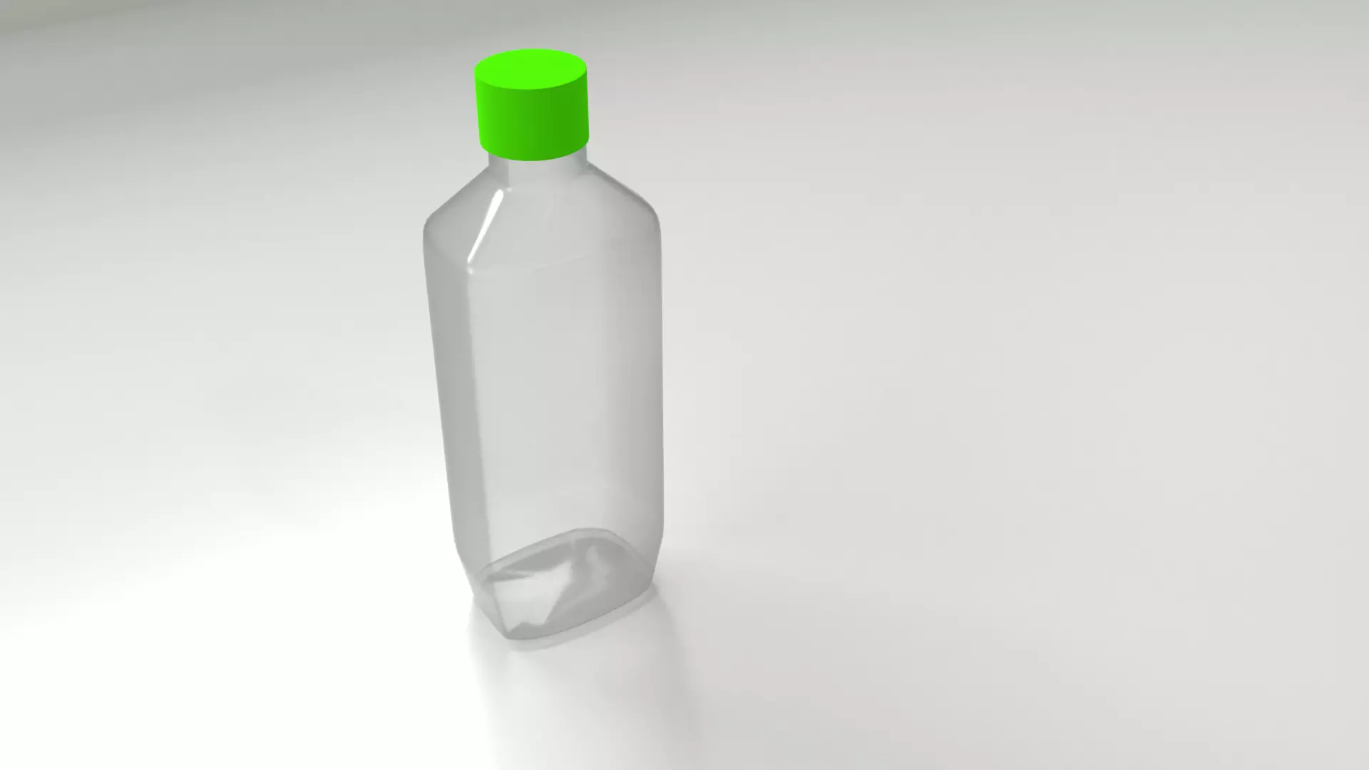 Plastic Bottle 3 3D model