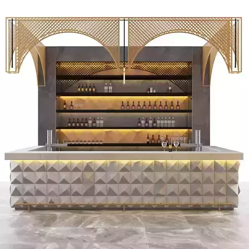 Loft  bar 3D model