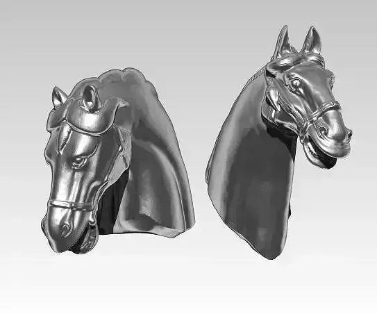 Pair horse head