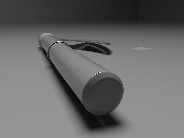 Axe Model with wooden handle Low-poly 3D model_2