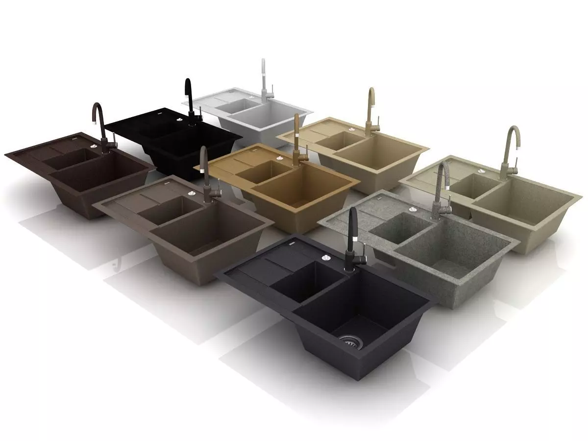 Kitchen Sink  Free 3D model_0