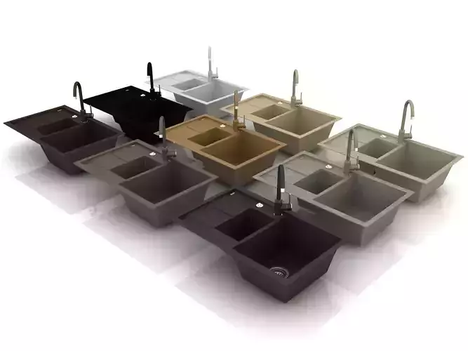 Kitchen Sink  Free 3D model