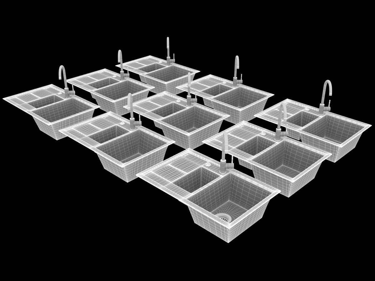 Kitchen Sink  Free 3D model_4