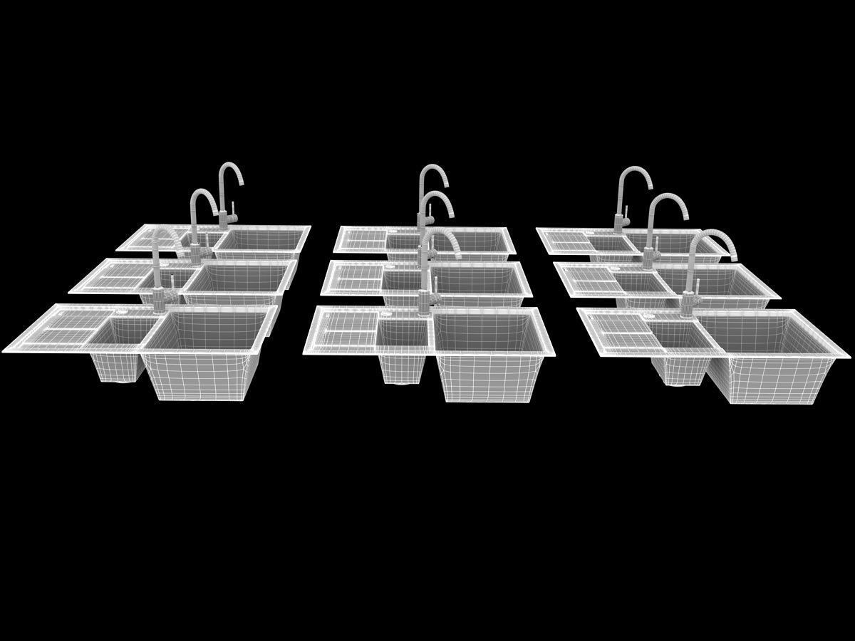 Kitchen Sink  Free 3D model_6