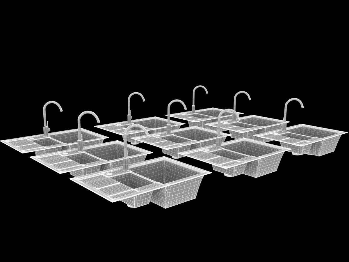 Kitchen Sink  Free 3D model_5