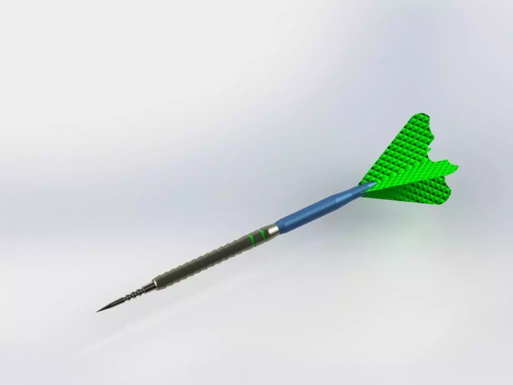 3D darts dart 3D model_0