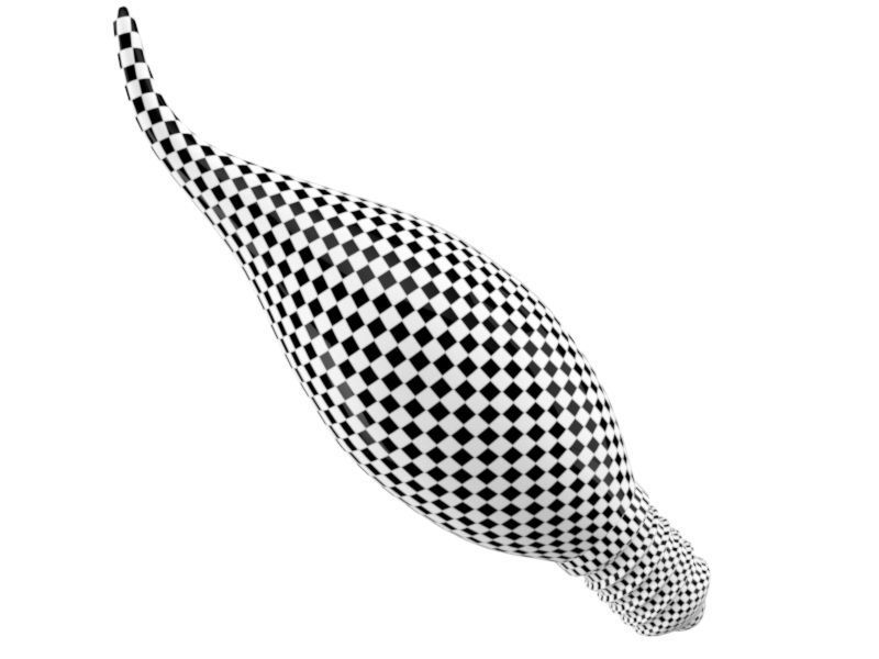 filament led light bulb 3D model_5