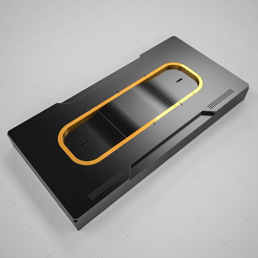 Sci-Fi Panels Kitbash 3D model_10