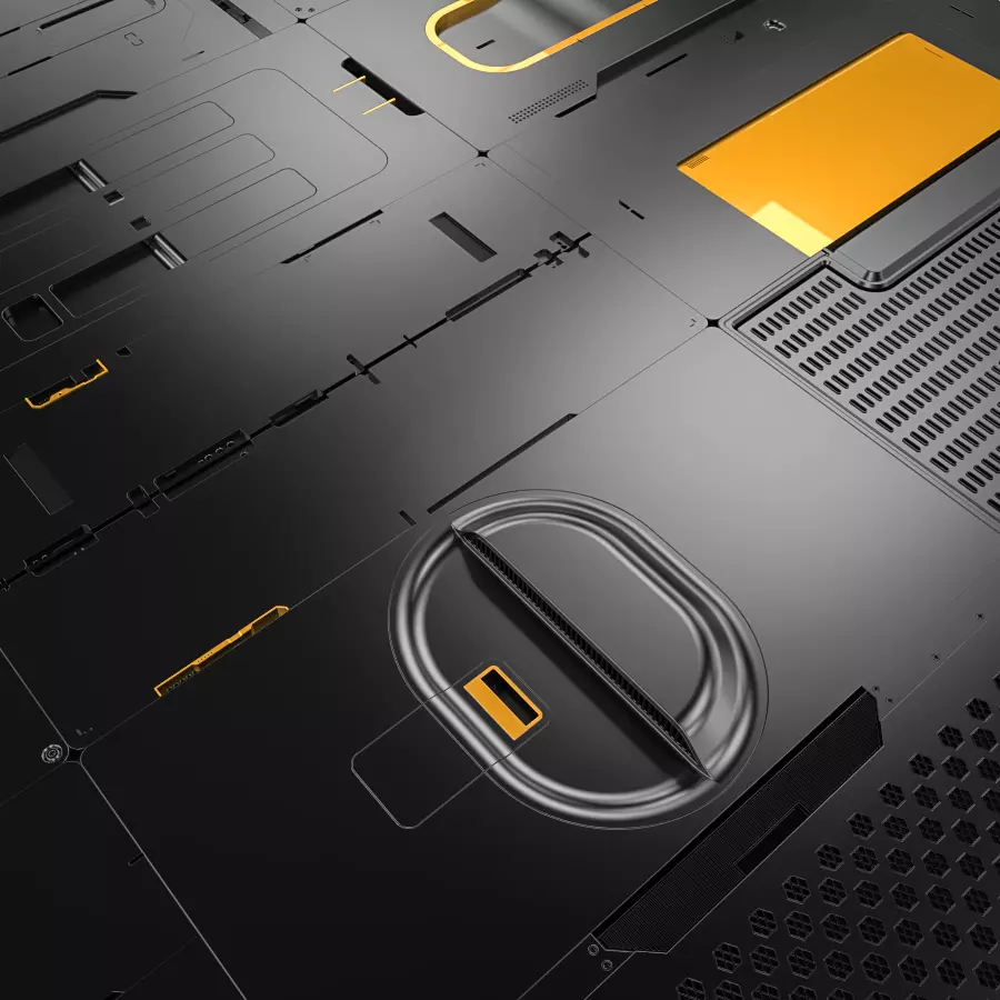 Sci-Fi Panels Kitbash 3D model_0