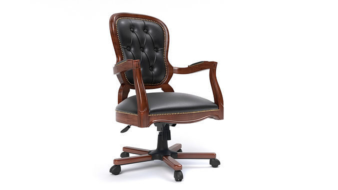 Classic Office Chair 3D model