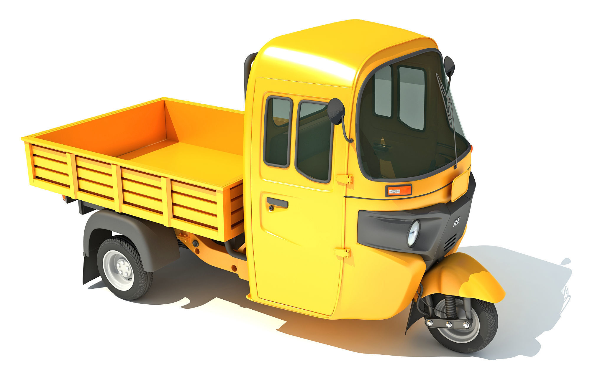 Mini Cargo Pick Up Rickshaw Maxima 3D model_9