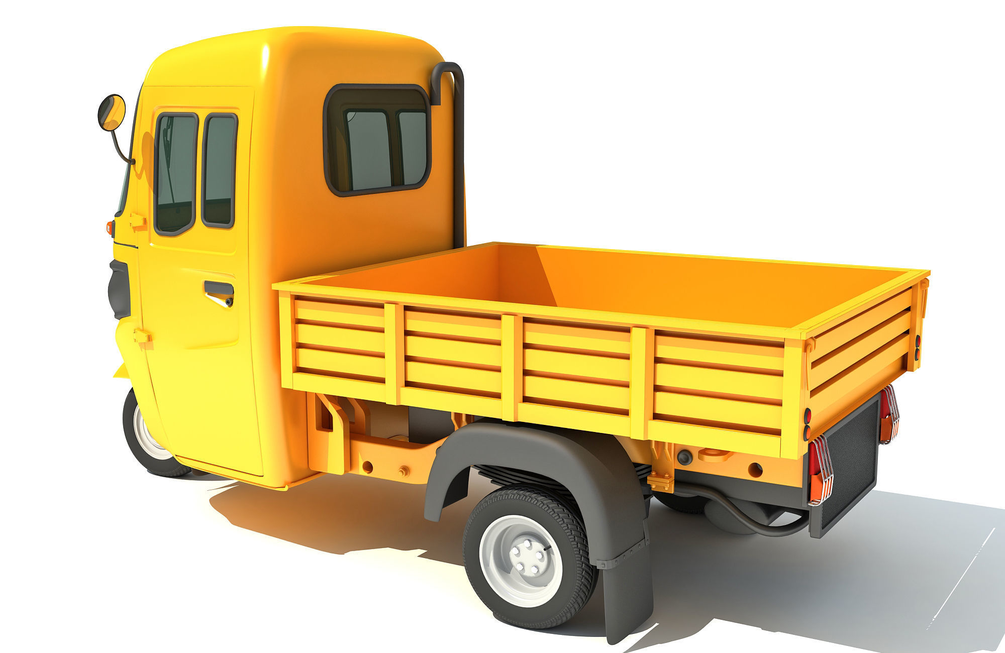 Mini Cargo Pick Up Rickshaw Maxima 3D model_3