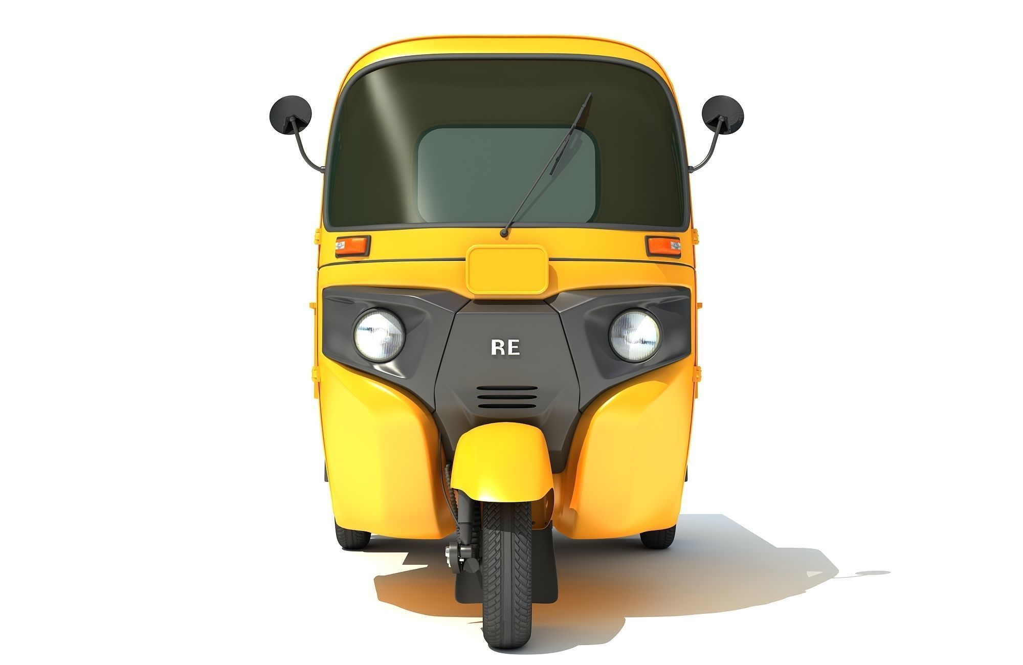 Mini Cargo Pick Up Rickshaw Maxima 3D model_11