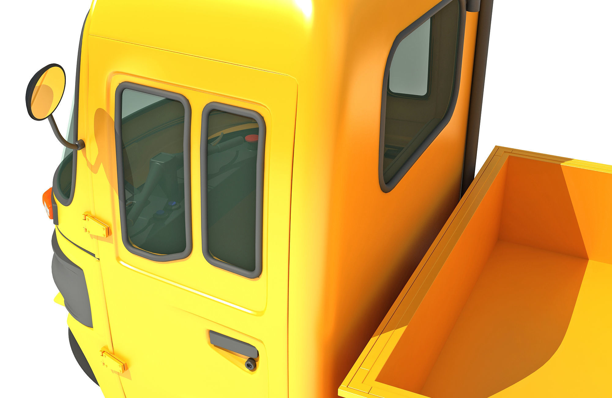 Mini Cargo Pick Up Rickshaw Maxima 3D model_13