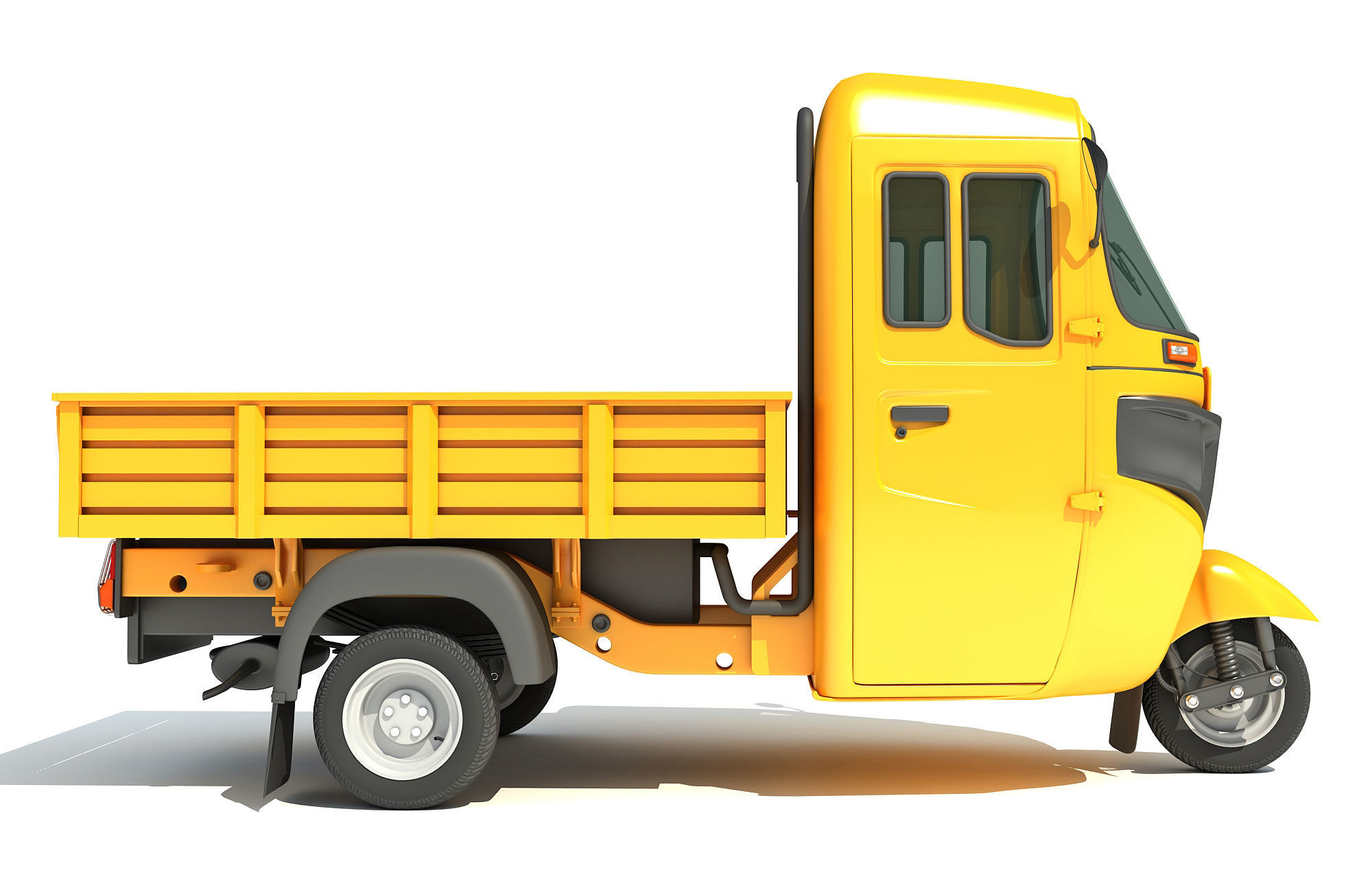 Mini Cargo Pick Up Rickshaw Maxima 3D model_7