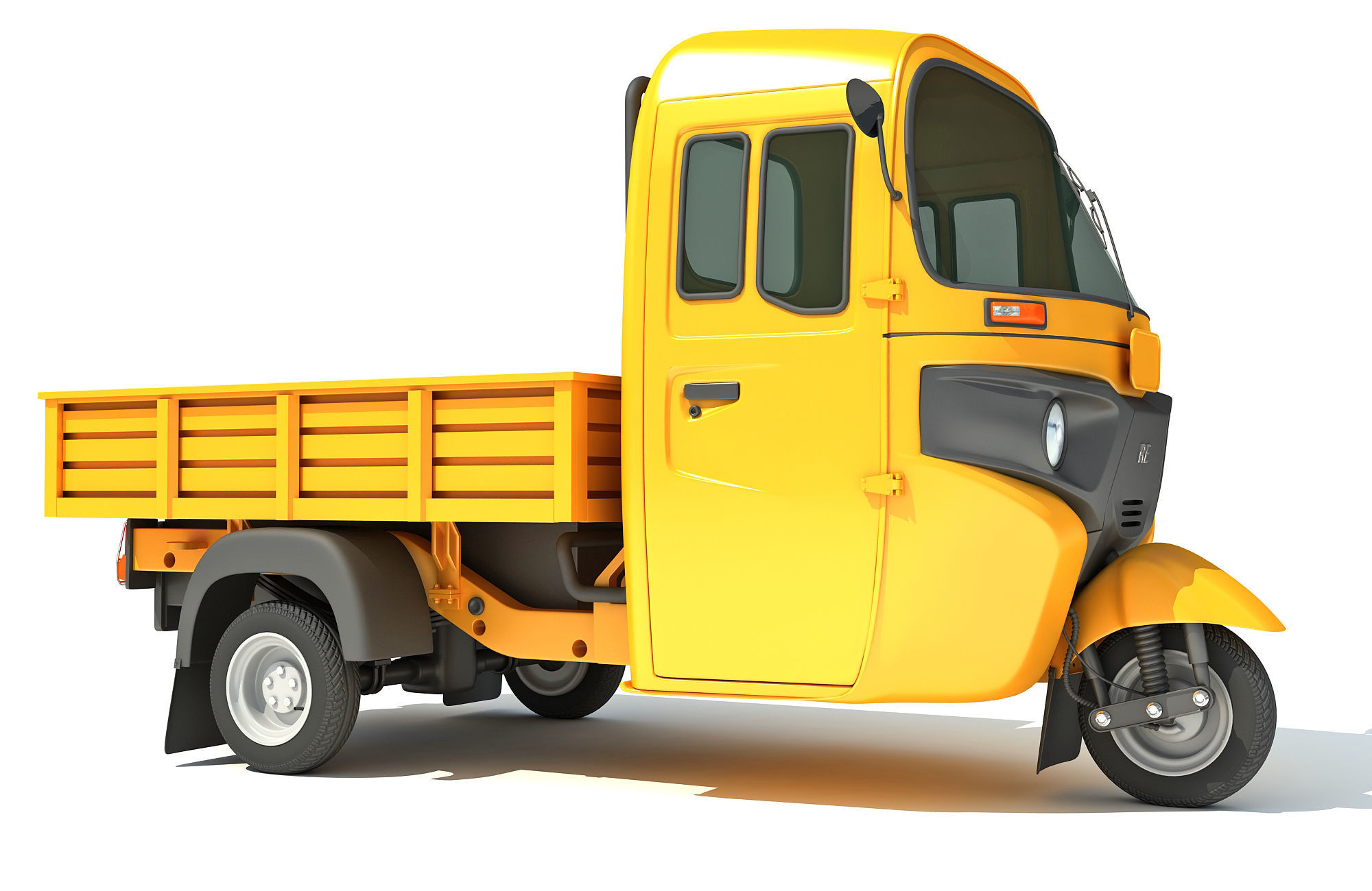 Mini Cargo Pick Up Rickshaw Maxima 3D model_8