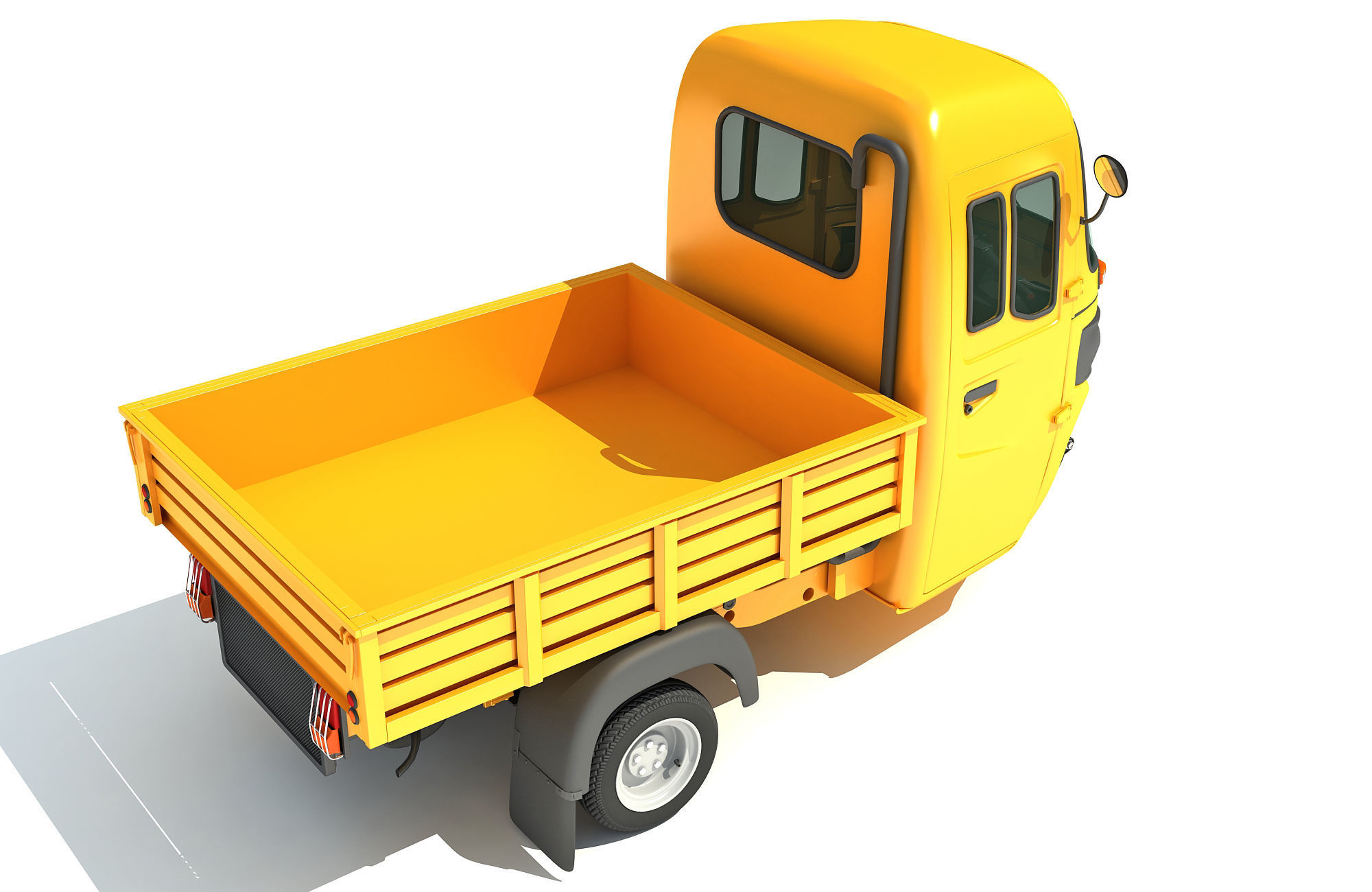 Mini Cargo Pick Up Rickshaw Maxima 3D model_5