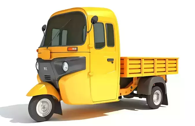 Mini Cargo Pick Up Rickshaw Maxima 3D model
