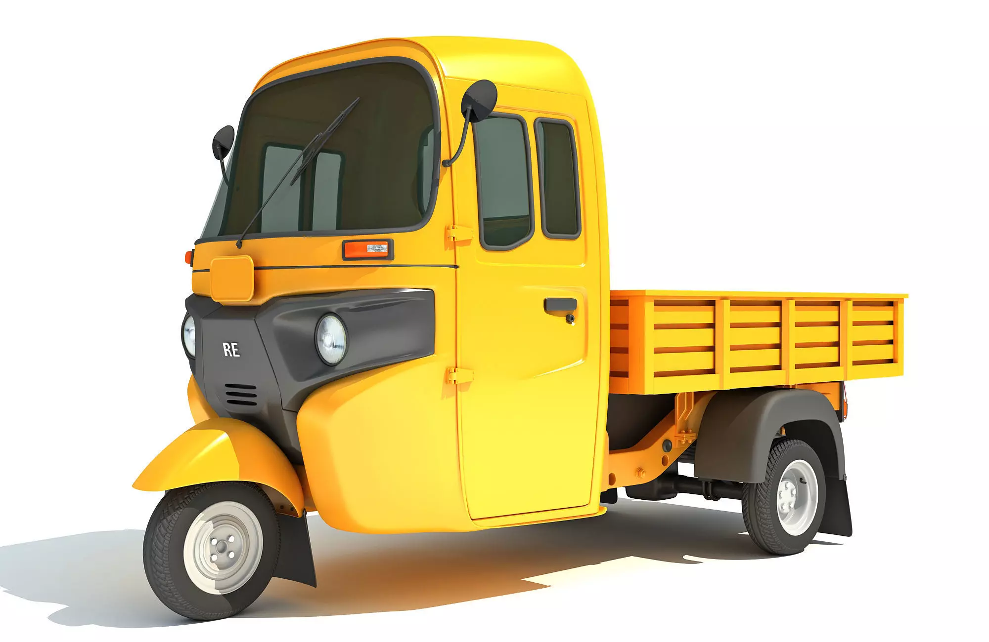 Mini Cargo Pick Up Rickshaw Maxima 3D model_0