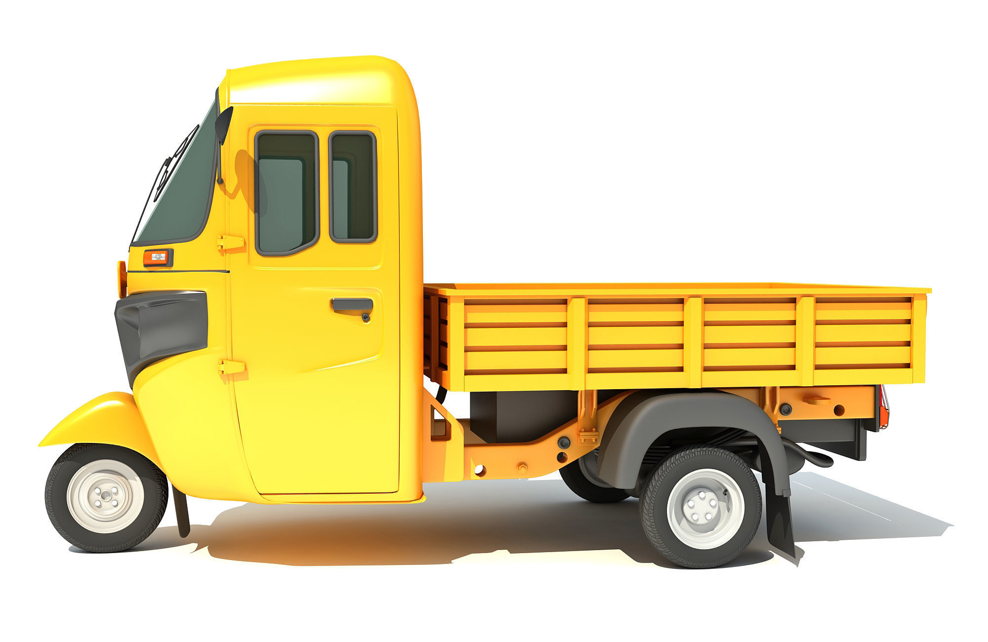 Mini Cargo Pick Up Rickshaw Maxima 3D model_1