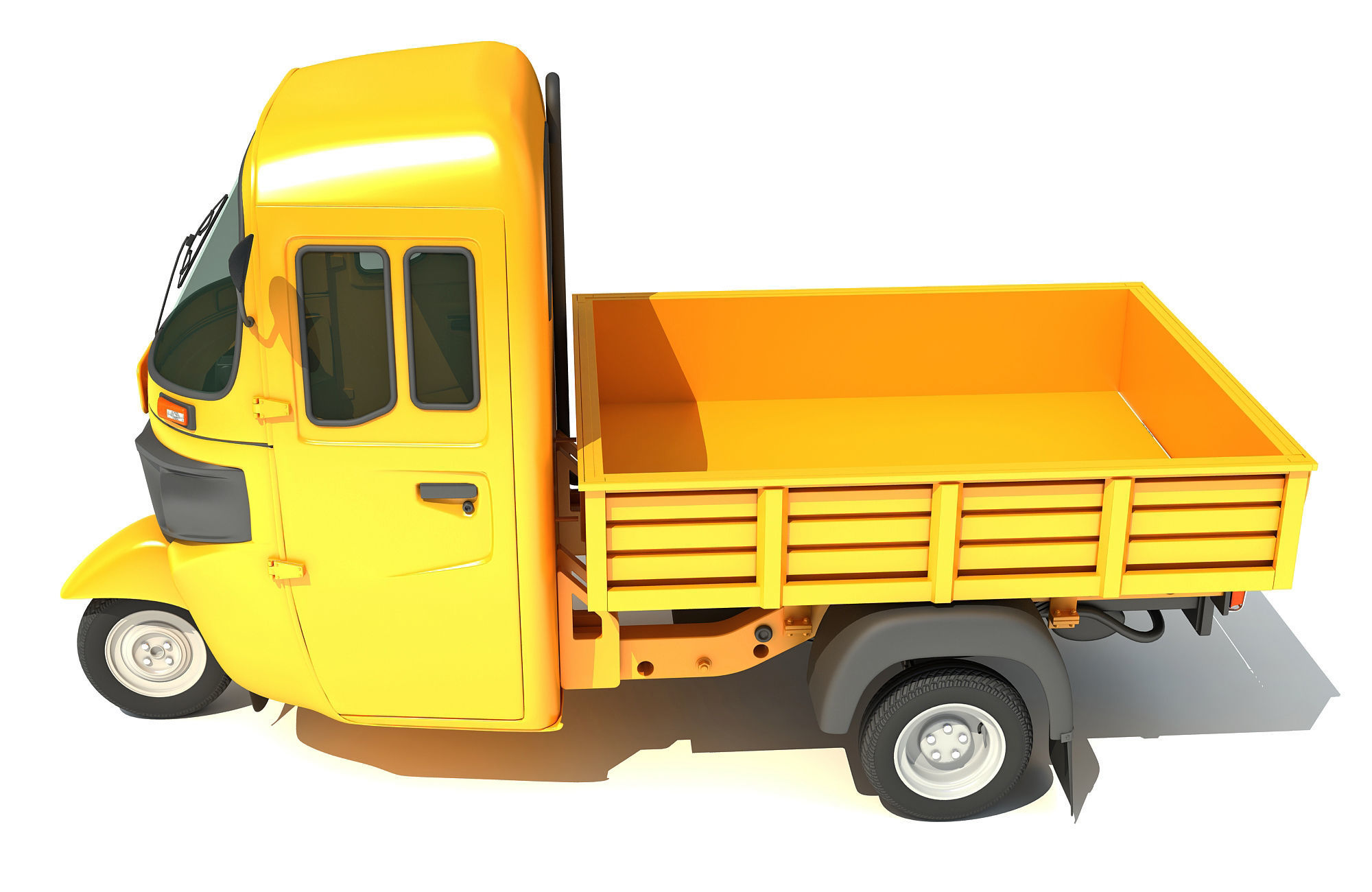 Mini Cargo Pick Up Rickshaw Maxima 3D model_2