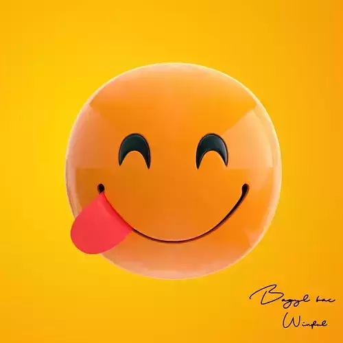 Emoji Savoring 3D model