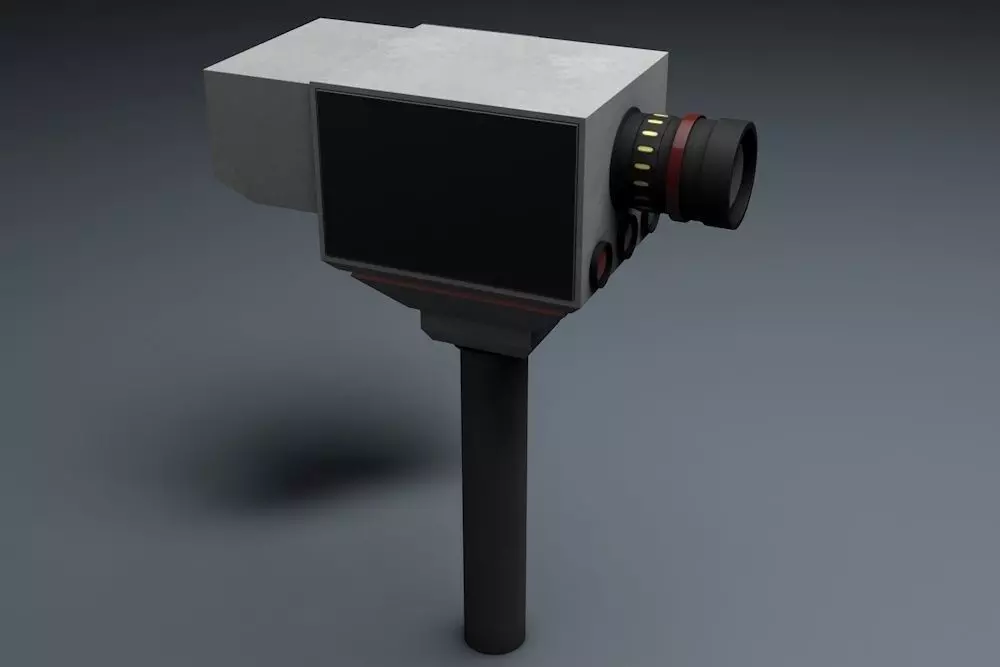 Traffic Vehicle Speed Control Unit 3D model_0