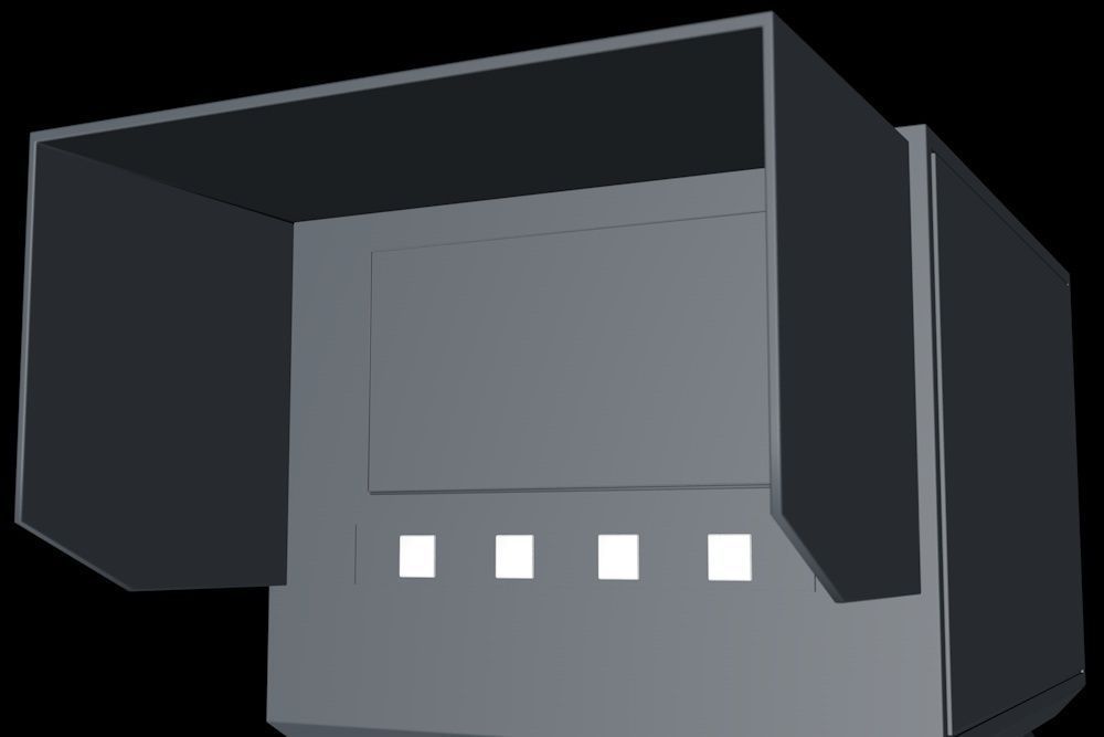 Traffic Vehicle Speed Control Unit 3D model_10