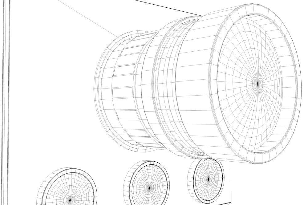 Traffic Vehicle Speed Control Unit 3D model_15