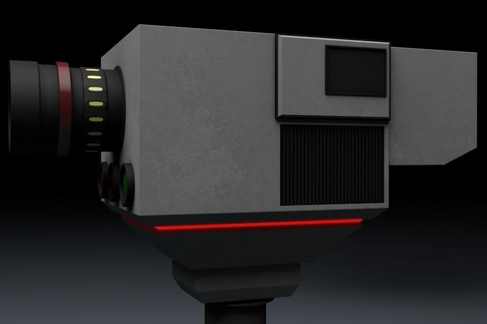 Traffic Vehicle Speed Control Unit 3D model_2