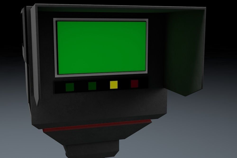 Traffic Vehicle Speed Control Unit 3D model_3