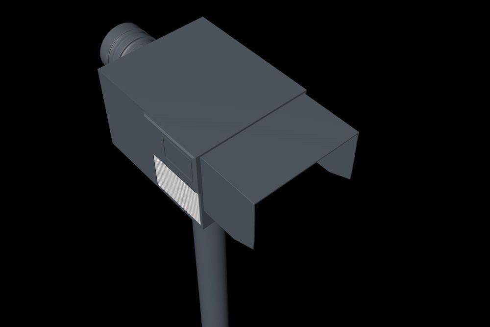 Traffic Vehicle Speed Control Unit 3D model_13