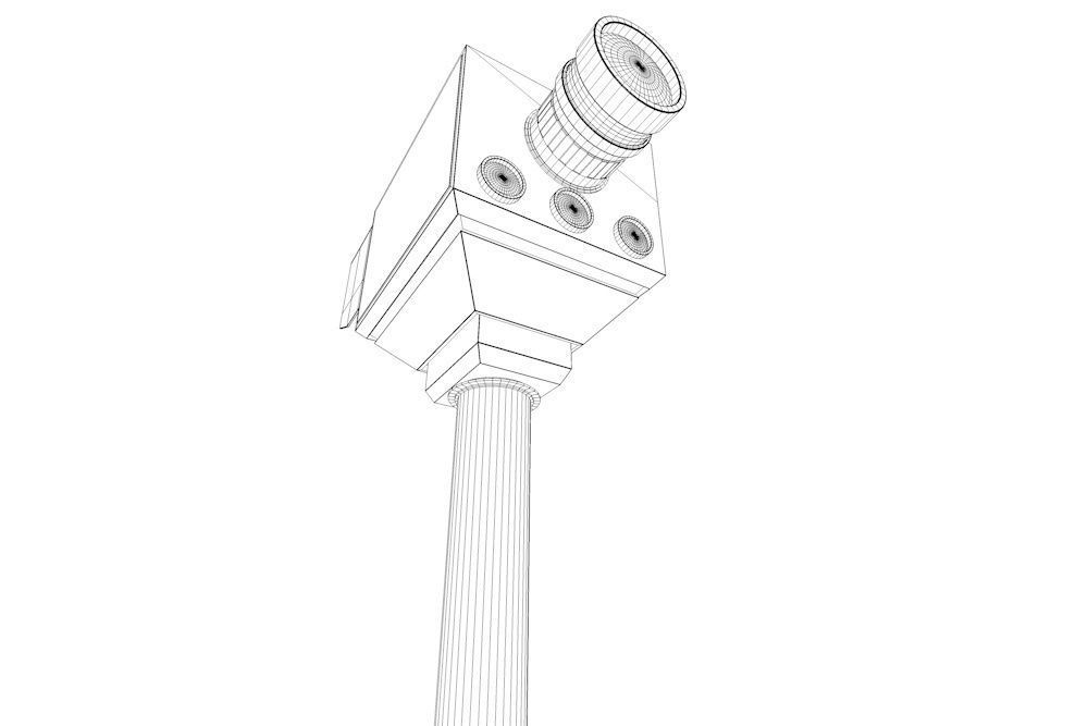 Traffic Vehicle Speed Control Unit 3D model_22