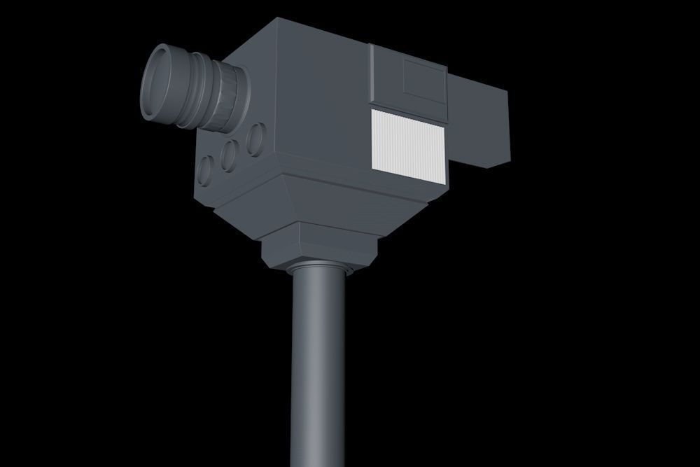 Traffic Vehicle Speed Control Unit 3D model_12