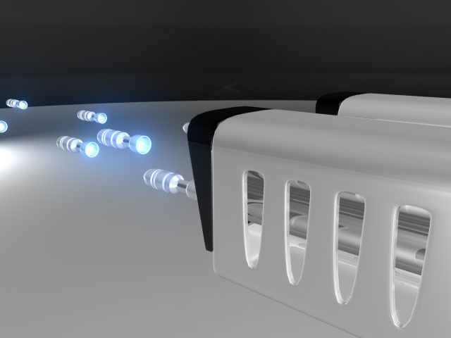 Sci Fi Missile launcher 3D model_5