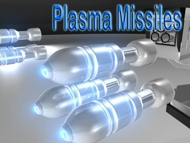 Sci Fi Missile launcher 3D model_2