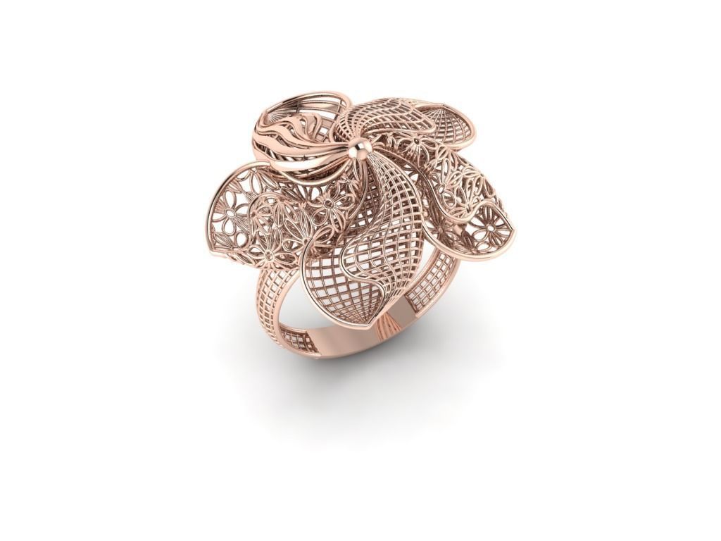 Fusion Ring 001 3D print model_2