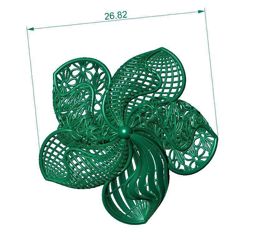 Fusion Ring 001 3D print model_3