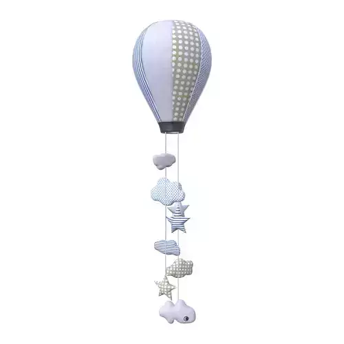 hot air balloon baby mobile